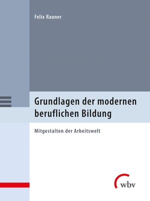 cover image of Grundlagen der modernen beruflichen Bildung